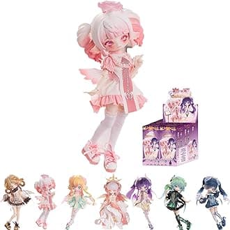 1/12 BJD Dolls Blind Box,Kawaii BJD Dolls Symphony Poetry Girl Series 1/12 Ball Jointed Doll Collectable Action Figure Posable Dress Up Doll for Girls Birthday Party Gift Toys