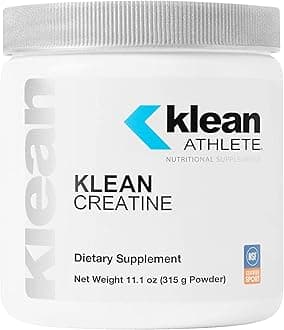 Klean Athlete Klean Creatine - Supports Muscle Strength, Performance & Recovery from Strenuous Exercise* - NSF Certified for Sport - 11.1 Ounces - Unflavored