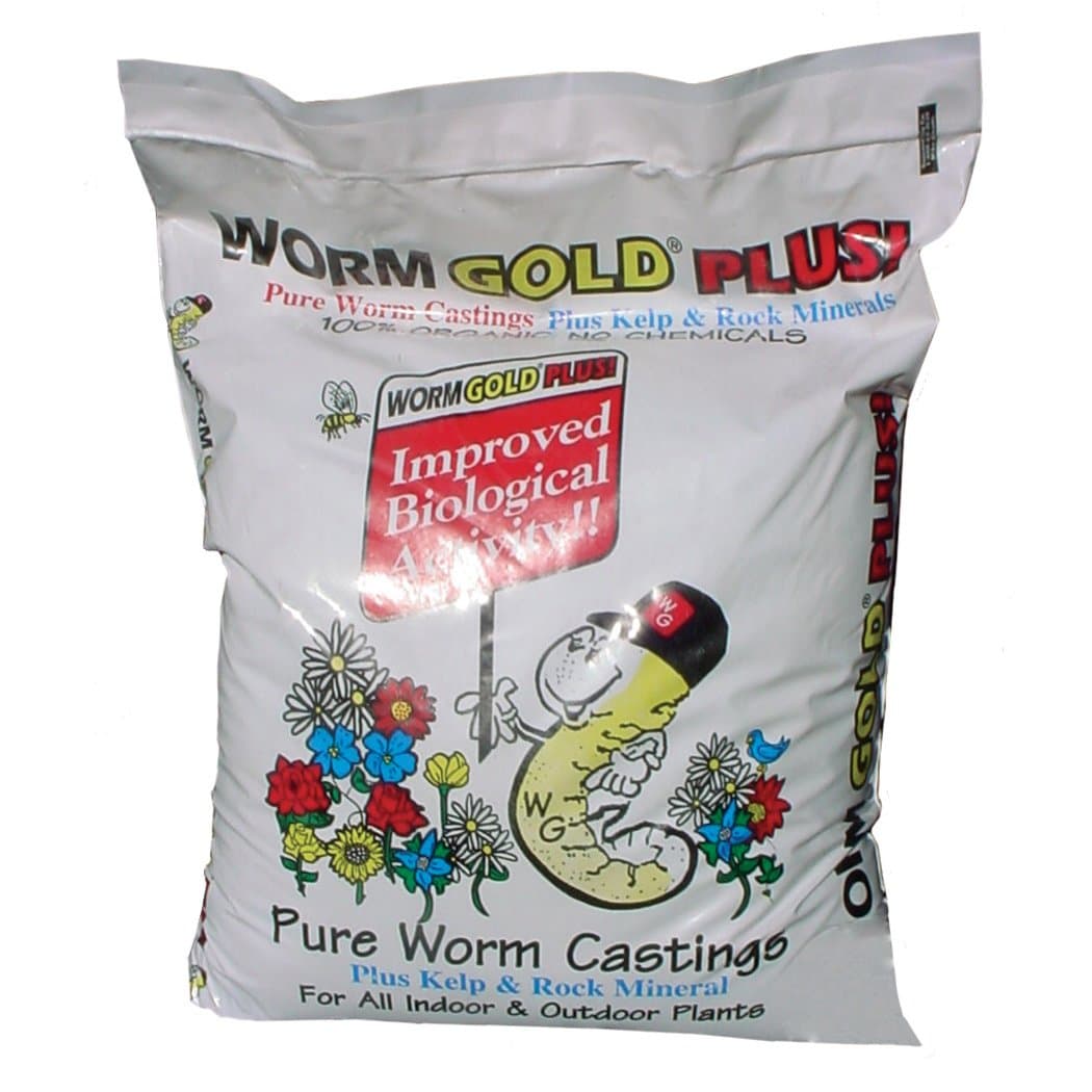 10010 Pure Worm Castings, 20-Quart, brown