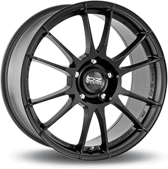 OZ ULTRALEGGERA HLT Matt Black 8x19 ET35 5x112 Hub Bore 79 Alloy Rims