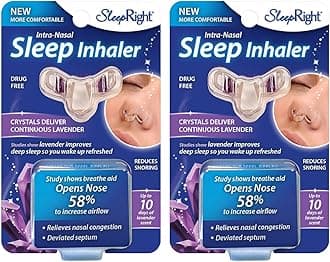 SleepRight Intra-Nasal Sleep Inhaler with Lavender (Pack of 2)