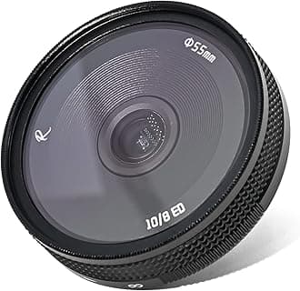 10mm F8 II Ultra Wide Angle Fisheye APS-C Manual Prime Lens Compatible with Sony E-Mount Mirrorless Camera A6000,A6300,A6400,A6500,A5100,A5000,A6600,NEX-3,NEX-3N,NEX-3R,NEX-C3,NEX-F3K(Black)