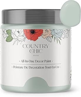 Chalk Style Paint - for Furniture, Home Decor, Crafts - Eco-Friendly - All-in-One - No Wax Needed (Happy Hour [Mint Green], Pint (16 oz))