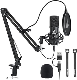 AU-A04 Condenser Microphone Kit (Black)