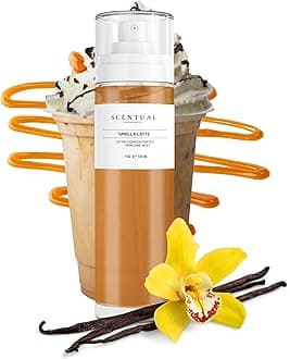 Ultra-Concentrated Hair & Body Perfume Mist, Long Lasting Women's Fragrance, Gourmand Perfumes for Women, Vegan and Cruelty Free (Vanilla Latte)