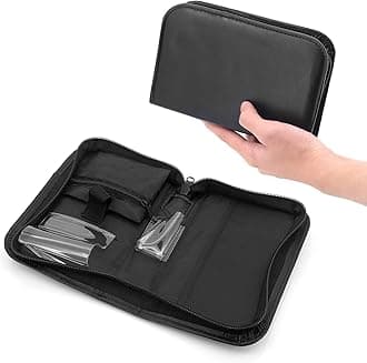 PU Leather Glucose Meter Storage Bag, Travel Case Organizer Pouch for Blood Glucose Meter and Accessories, Diabetic Supplies Travel Case, Carrying Case One Touch Ultra 2