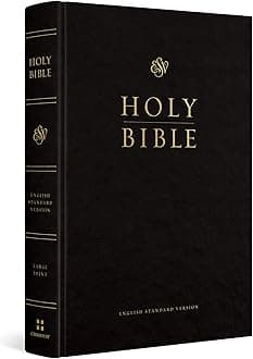 ESV Pew and Worship Bible, Large Print (Black)