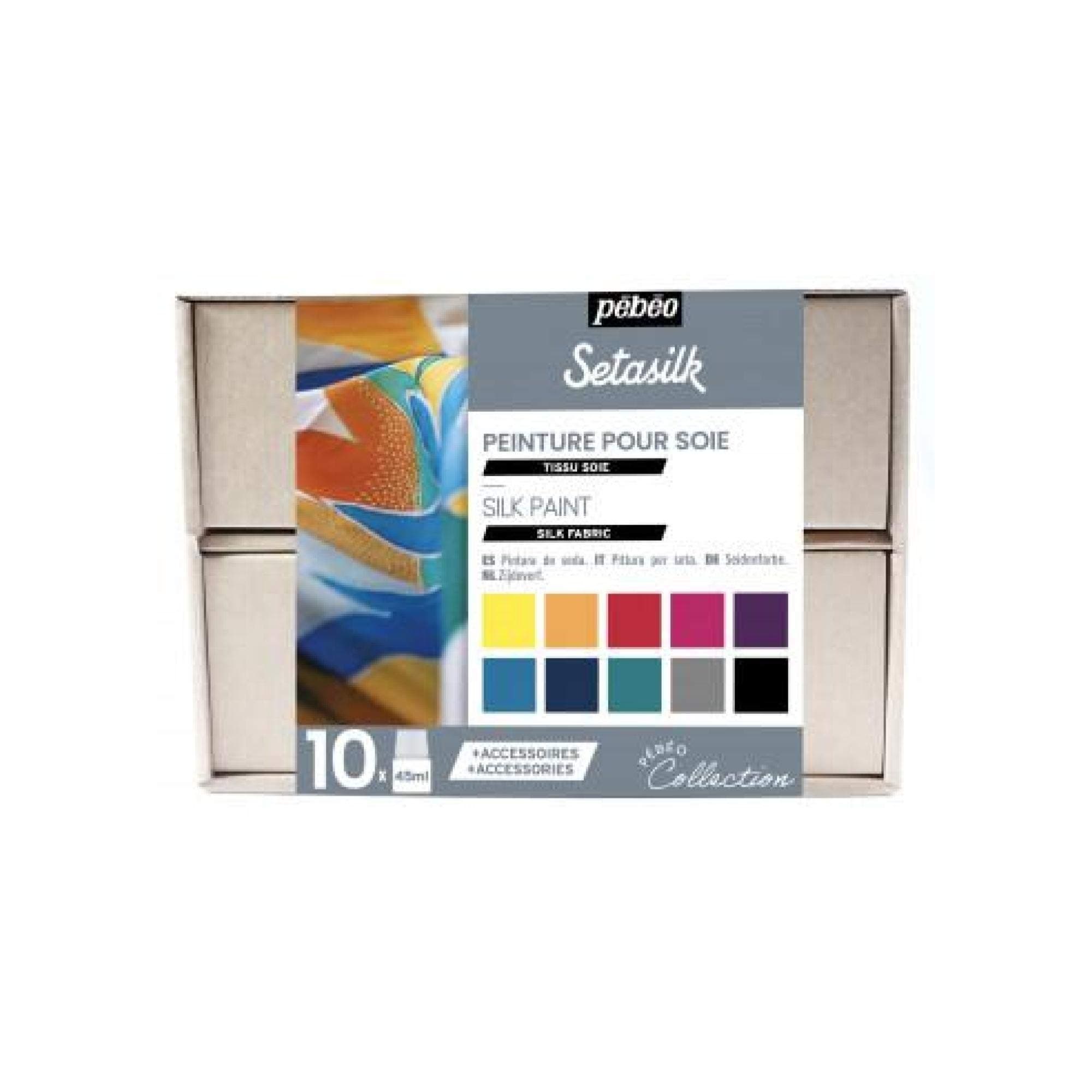 Setasilk Collection Set, Assorted, 45 ml (Pack of 10)