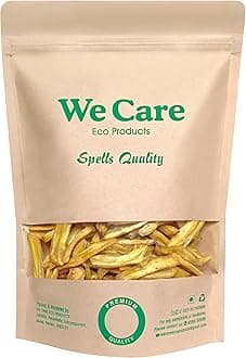 We Care Eco Products Kerala Fresh Jackfruit Chips Chakka Chips Fried In Coconut Oil (700g)