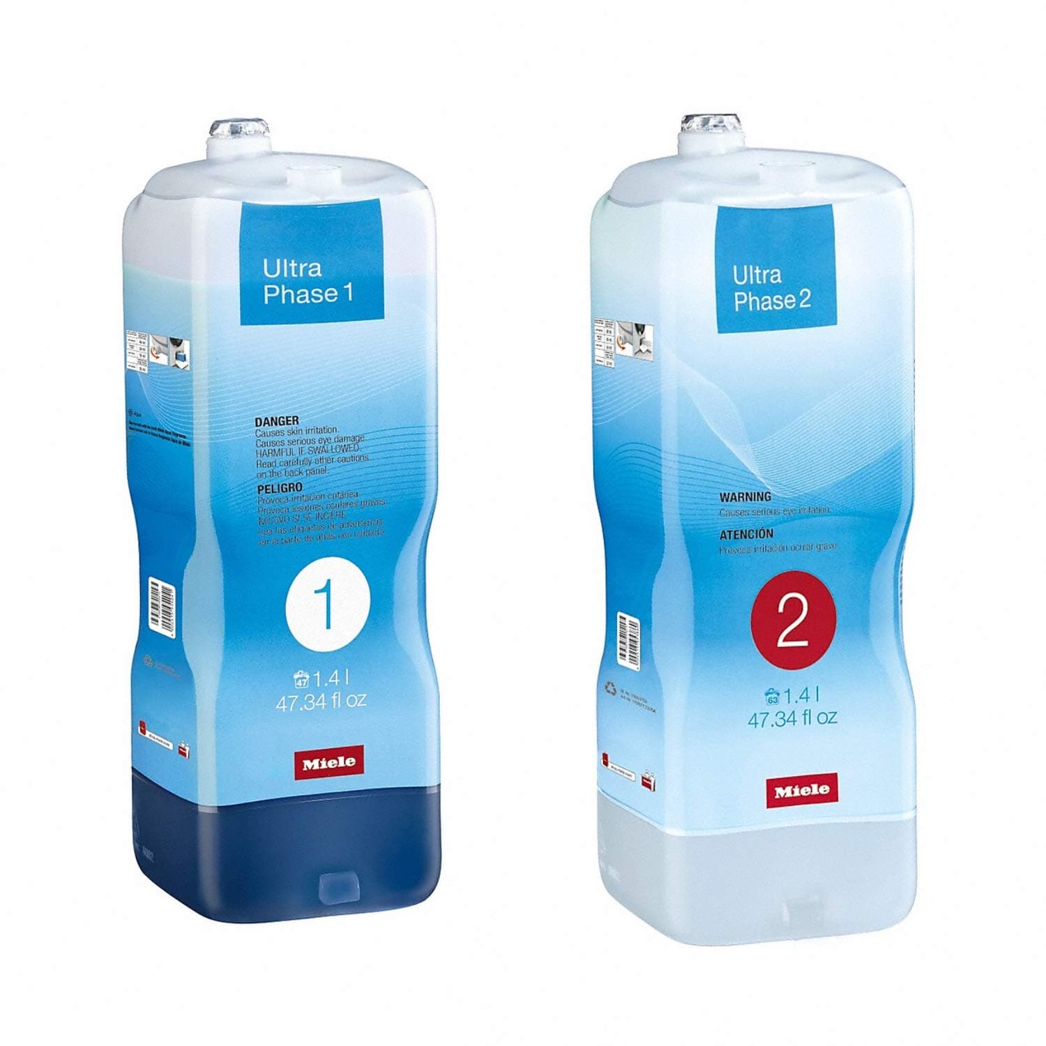 UltraPhase 1 & 2, 2-Component Detergent for Whites/Colors Aqua Fragrance (2, UltraPhase 1 & 2)