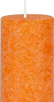 PROSPERRO LUMO by Parkash Candle Set of 3 Fragrance Pillar Candles Marble Finish (Sandalwood Fragrance)