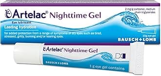 Nightime Gel Permanent Moisture for Extra Protection Against Stubborn Dry Eyes 10 g