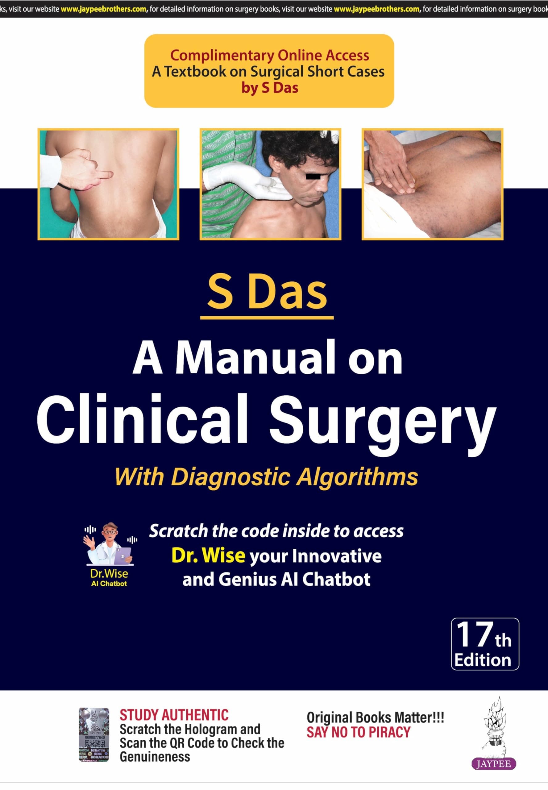 A Manual on Clinical Surgery: With Diagnostic Algorithms