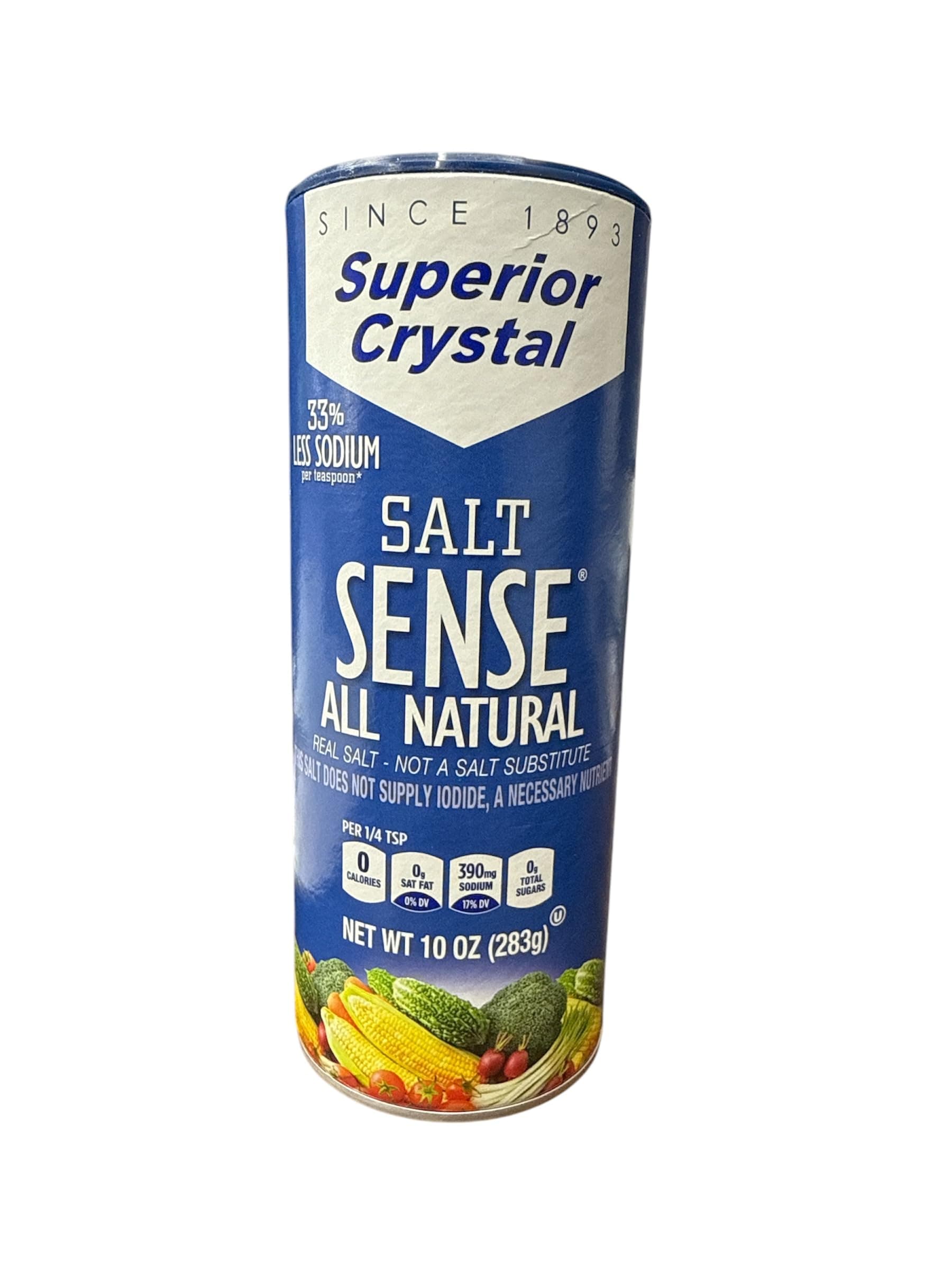 Non-Iodized Salt, 3 Pack (33% Less Sodium)
