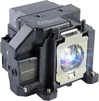 CTBAIER ELP-LP67 for EPSON powerLite Home Cinema 710HD 750HD EX7210 EX3210 EX3212 EX5210 H429A VS210 VS220 1221 1261W EB-S02 500 EB-S02 EB-W12 V13H010L67 Replacement Projector Lamp Bulb
