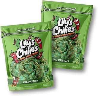 Lilys Chilies, Sour and Chili Chewy Candy (Chili Apple Belts)