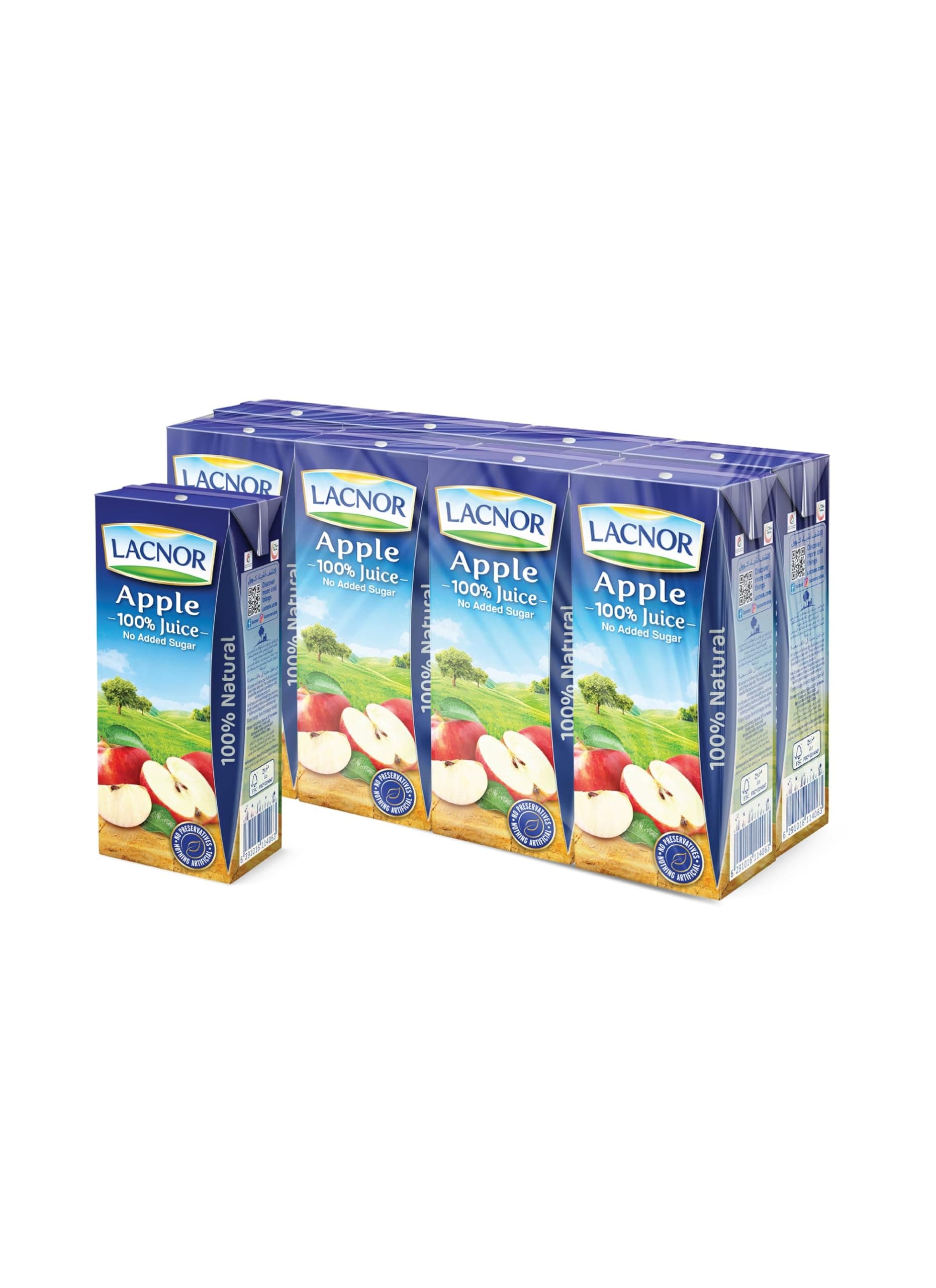 Essentials Apple Juice - 180 ML X 8