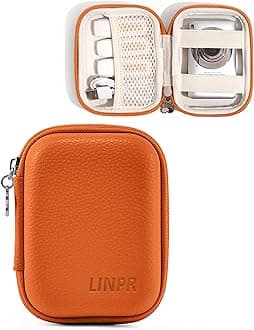 Linpr Digital Camera Case Compatible with CAMKORY/for Kodak PIXPRO/for Lecran/for VAHOIALD/for Canon IXUS 285 HS, Small Travel Cameras Storage Holder for Accessories SD Card