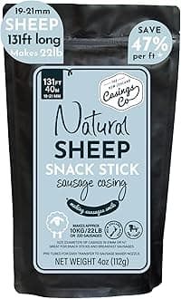 Natural Sheep Snack Stick Casings 19-21mm 131ft