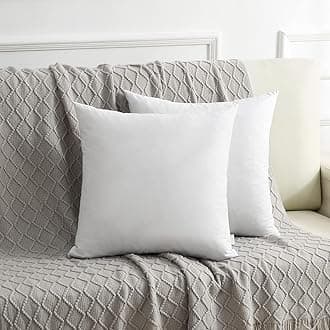 Microfiber Pillow Filler 16x16 Inch | Cushion Insert 40x40 cm, Set of 2 (SS-018 * 2)