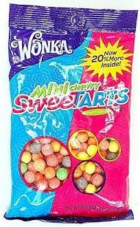 Mini Chewable Candy Mixed Fruits, 6oz, Pack of 2