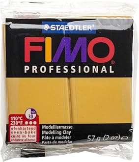 STAEDTLER Fimo Professional Soft Polymer Clay 2oz-Ochre
