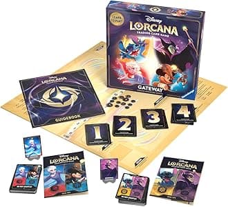 Ravensburger Disney Lorcana TCG: Gateway Board Game | Introductory Trading Card Game Experience for Ages 8+ | Learn to Play Disney Lorcana | Fun for New Players & Families