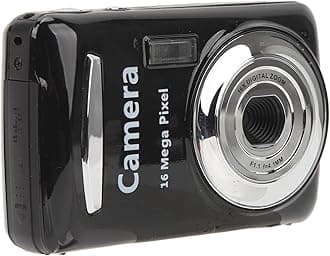 Digital Camera, 16x Zoom, 1080P HD Video, Built in Microphone, Easy To Download Photos, LED Fill Light, Suitable for Beginners