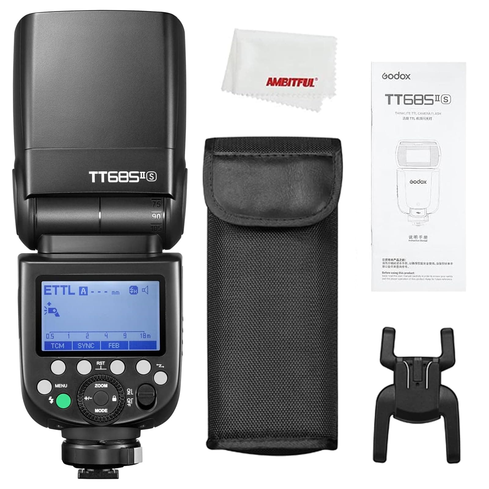 Godox TT685II-S TTL Speedlite High-Speed Sync