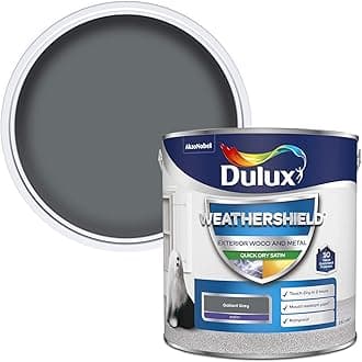 Weather Shield Quick Dry Satin Paint, 2.5 L - Gallant Grey