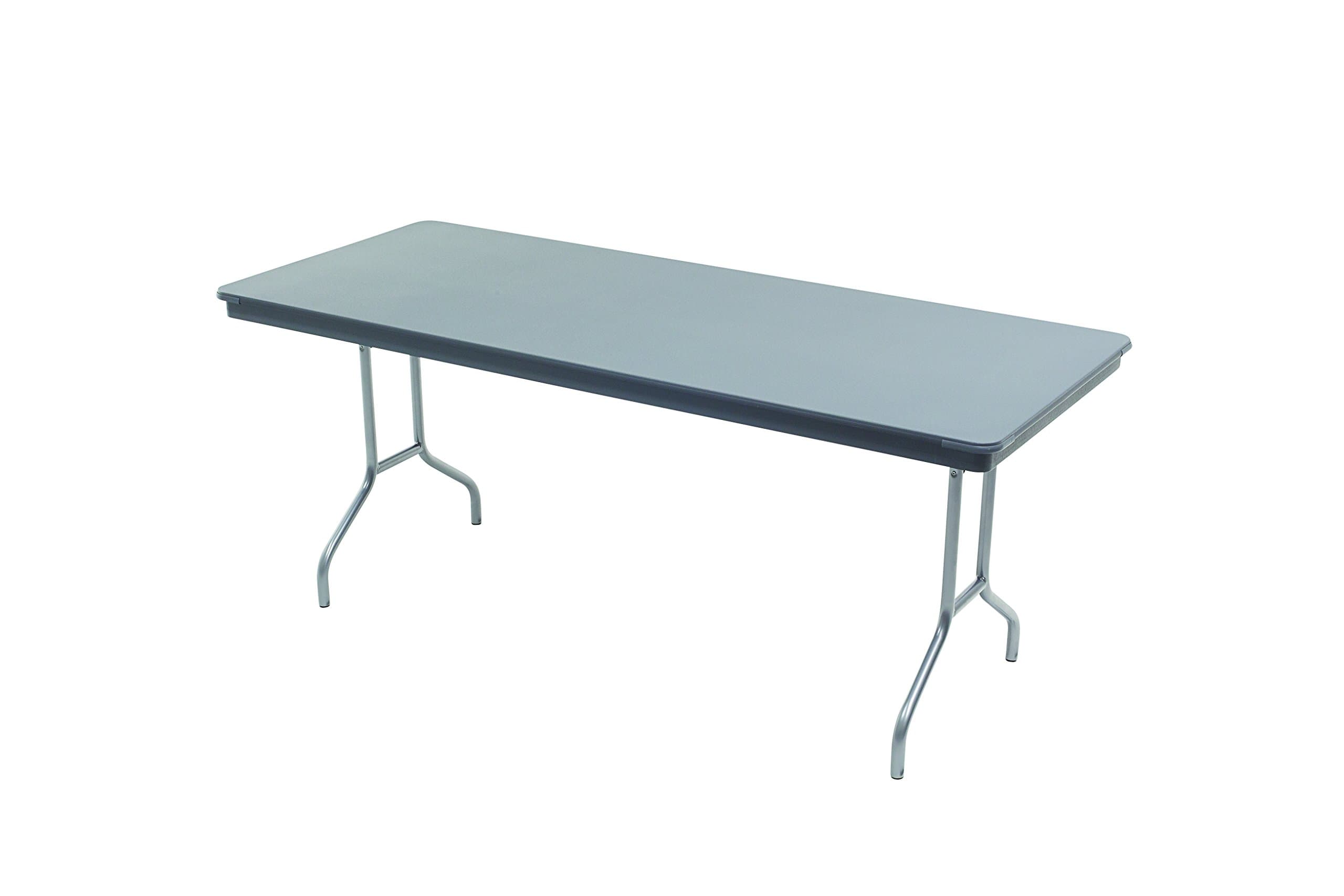 AmTab - 366DL - Dynalite Featherweight Heavy-Duty ABS Plastic Folding Table, Rectangle, 36"W x 72"L x 29"H, Multiple Color Options Available