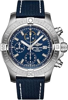 Breitling Avenger Chronograph 45Mm Blue Mens Watch Chronograph, Blue,