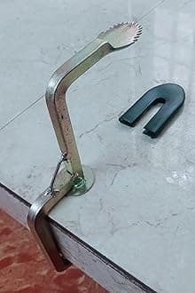 Table Mountable Coconut Scraper / Coconut graters / Chirava / Shredder (Golden Color) - Pack of 1