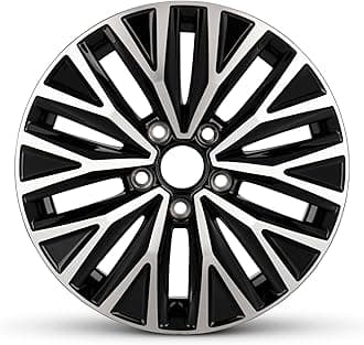 For 2019-2021 Volkswagen Jetta 16 Inch Machined Face with Painted Inlay Black Rim - OE Direct Replacement - Road Ready Car Wheel