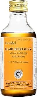 Kottakkal ayurveda® Eladi Keratailam - 200 ml | For Skin and Hair, Prepared in Coconut Oil Base