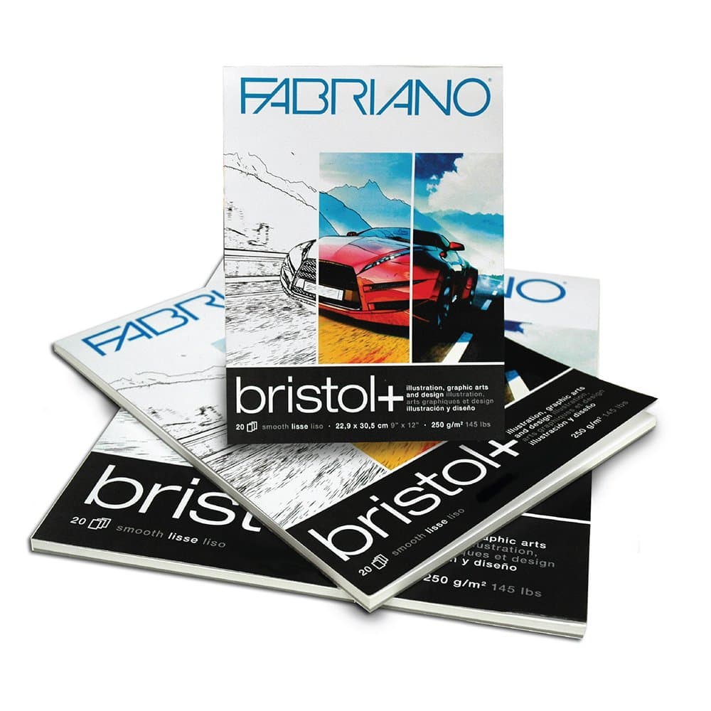Fabriano Bristol+ Pad (20 sheets) 11x14"