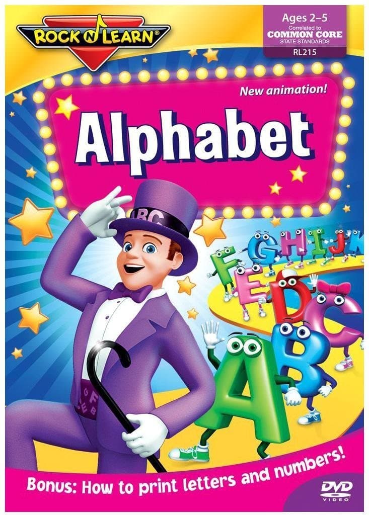 Rock N Learn: Alphabet [DVD] [2012]
