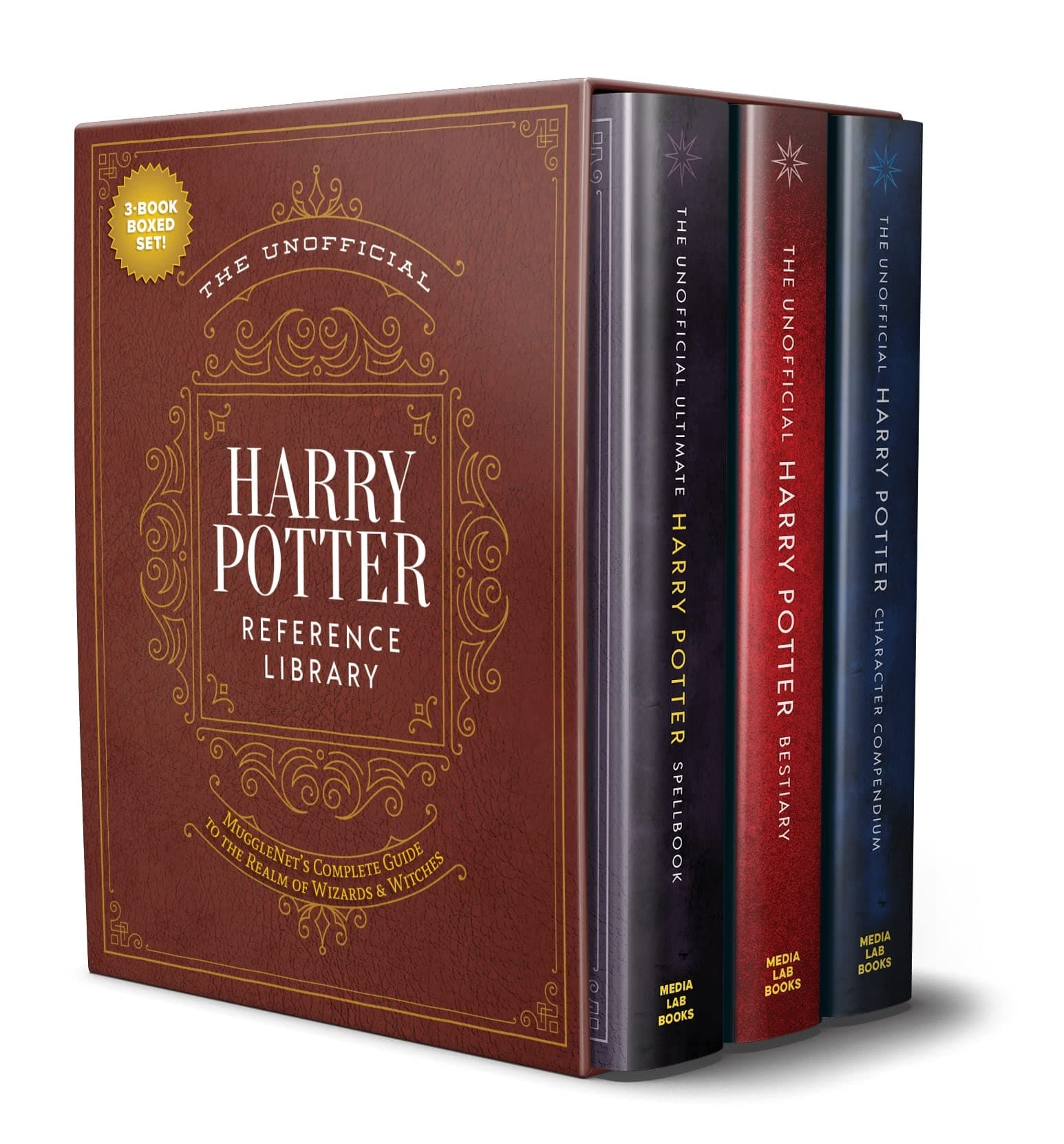 The Unofficial Harry Potter Reference Library Boxed Set: MuggleNet's Complete Guide to the Realm of Wizards and Witches
