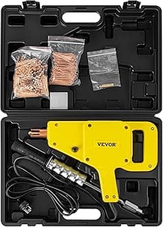 VEVORAuto Body Stud Welder 800 VA Slide Hammer Dent Puller 1600A Panel Beaters Removal Repair 110V