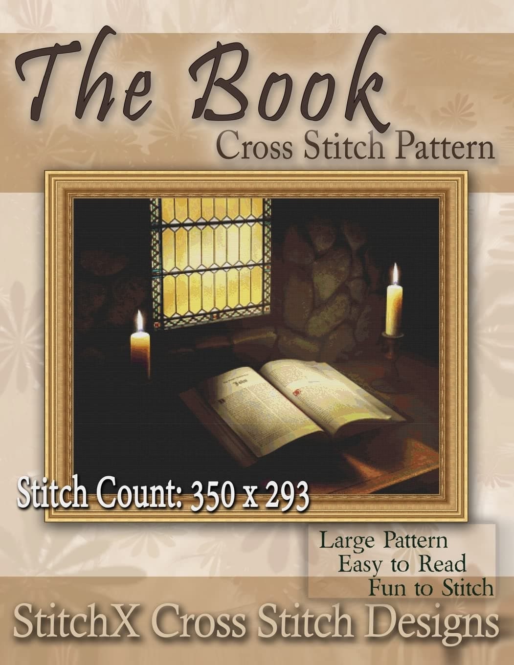 The Book Cross Stitch Pattern Paperback – May 30, 2014