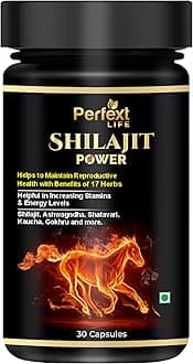 Power Capsule For Men Ayurveda Helps to Increase Strength with the Goodness of Shilajit Pack of 1 (30 Capsule)