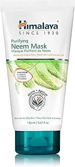 Himalaya Purifying Neem Mask for Deep Cleaning, Purify & Leave a Clean, Clear Complexion, 5.07 oz