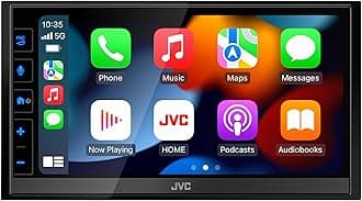 KW-M780BT Apple CarPlay Android Auto Digital Media Player, Double Din, 6.8 Inch LCD Touchscreen, AM/FM, Bluetooth, MP3 Player, USB Port, iDatalink Maestro, SiriusXM, Class D Amp, Car Radio