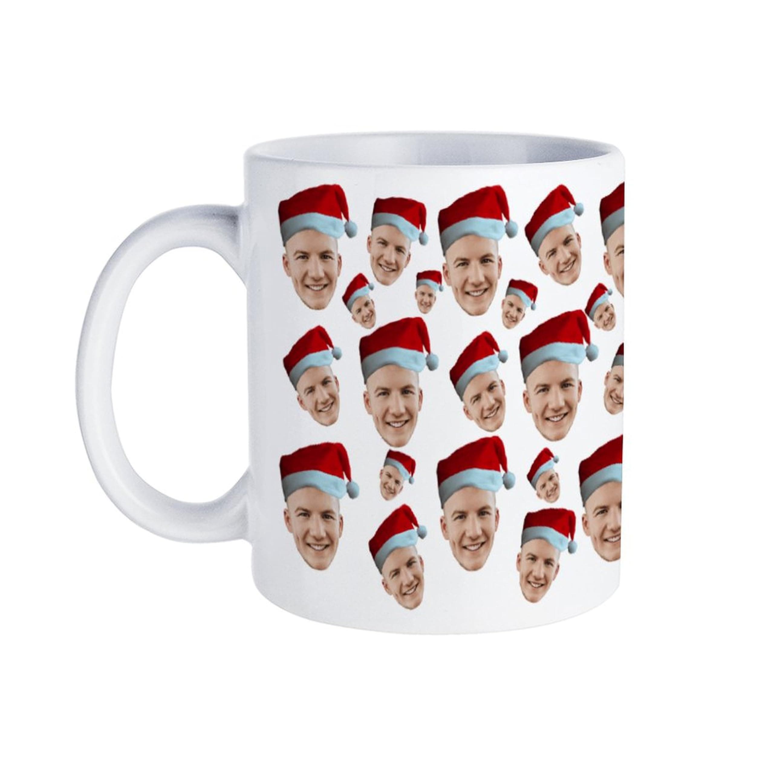 – Custom Mug with Facw Personalised Coffee Mug 11Oz Double Side Customised Funny Present for Christmas Face Mug