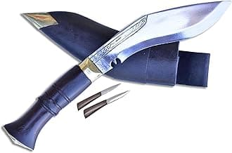 Authentic Kukri/Khukuri- 6" Blade Super Mini Jungle Kitchen Knife- Handmade in Nepal