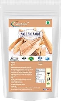 Neotea Agil | Akil kattai | Eagle Wood | Agar Wood | Aloe Wood | Aquilaria Agallocha, 100gm