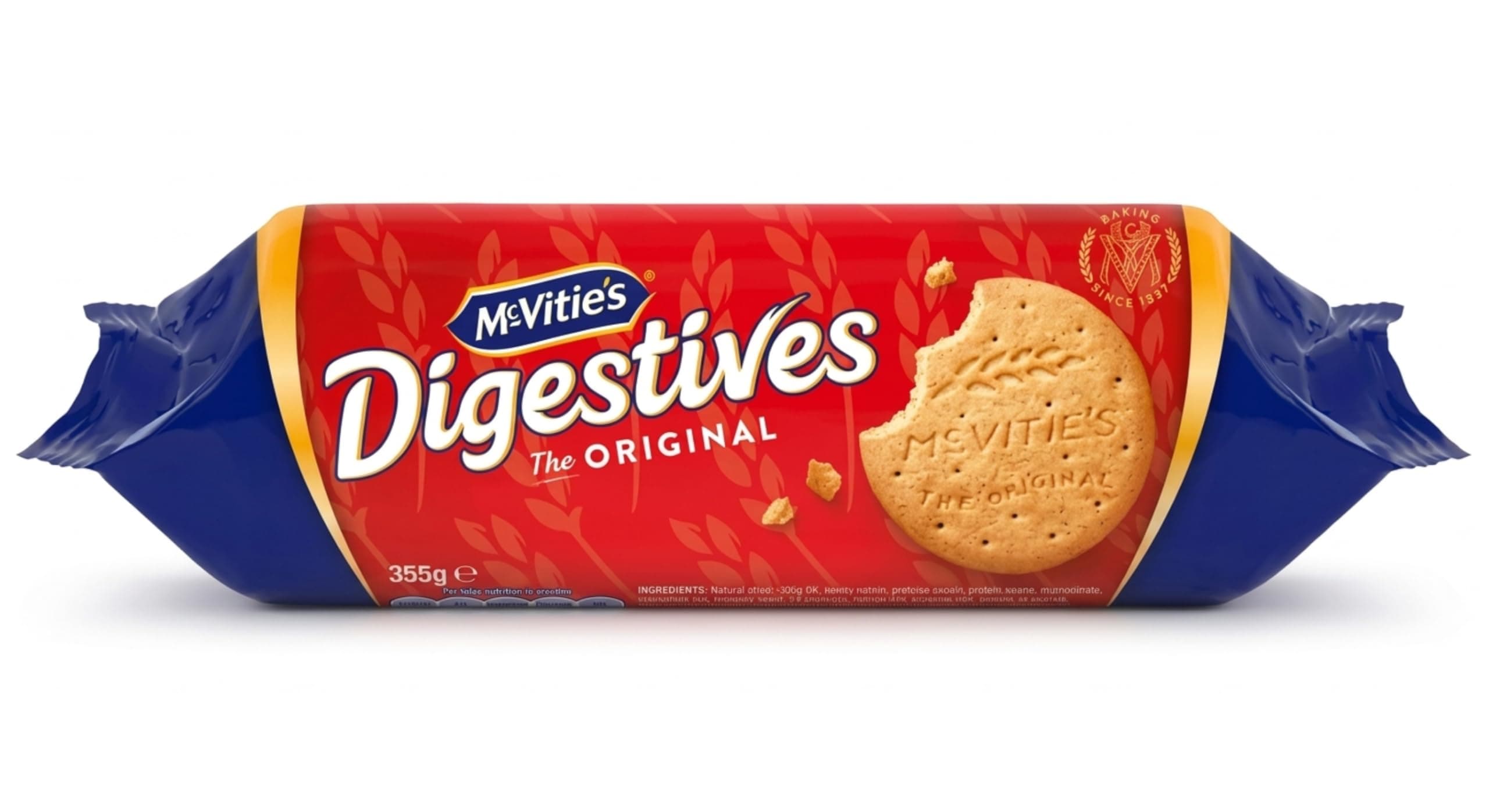 Digestive Biscuits, 355 g (12.5 oz.) Packages (Pack of 7)