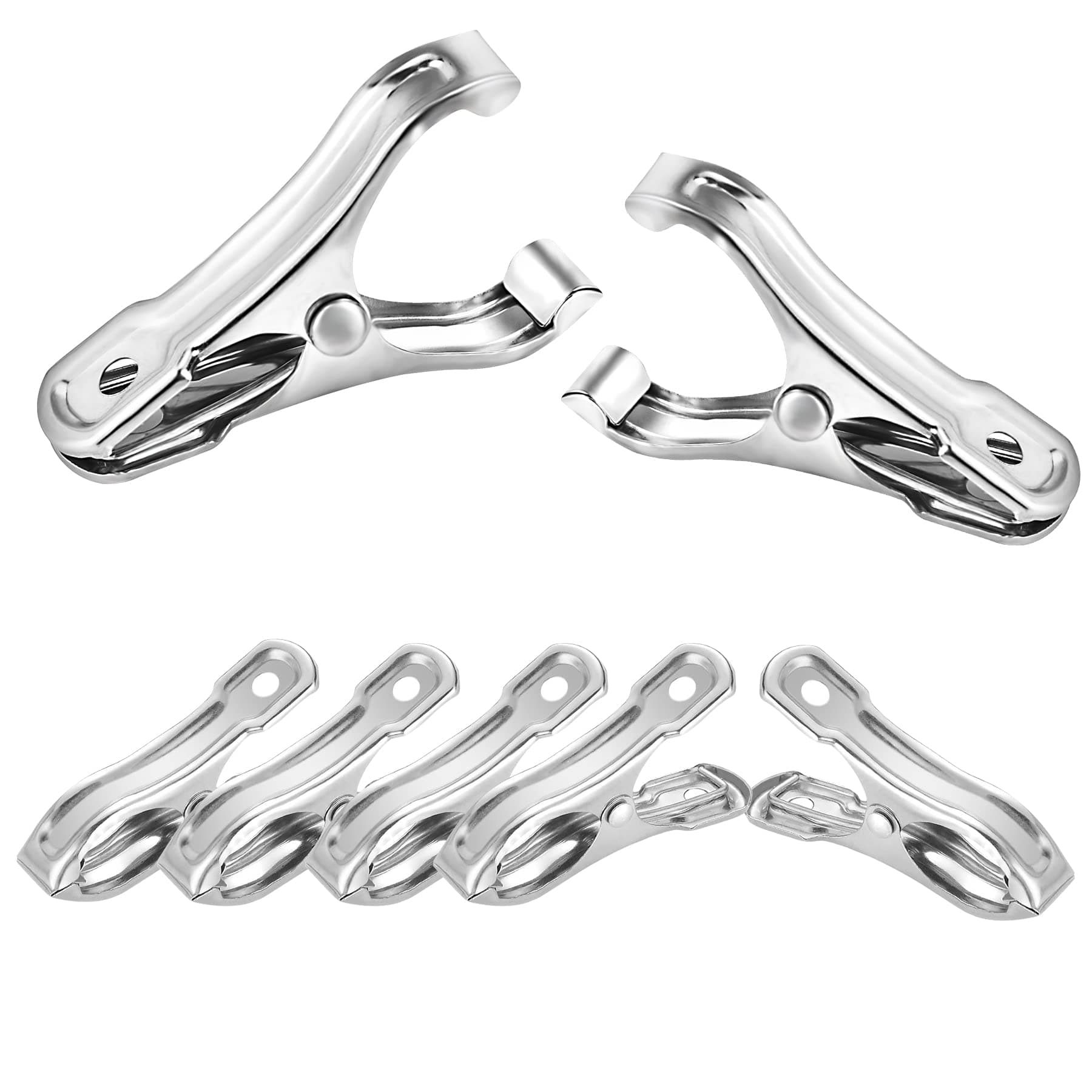 2 inches 80pcs garden clips