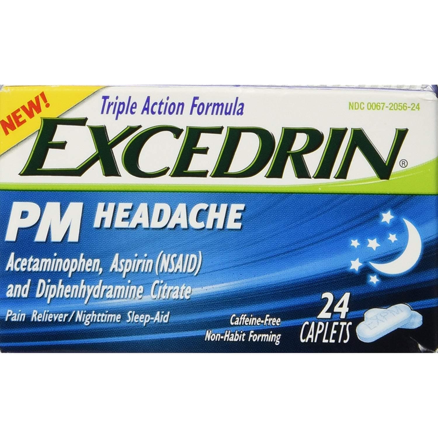 ExcedrinPM Headache Caplets - 24ct, Pack of 3