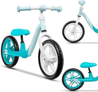 lionelo ALEX Kids Balance Bike for Ages 3+ Lightweight, Adjustable Seat, EVA Foam Wheels, Safety Handlebar, Up to 30kg Perfect Outdoor Adventurer Gift